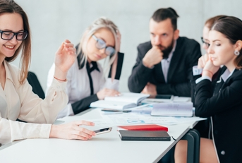 Team member slacking off