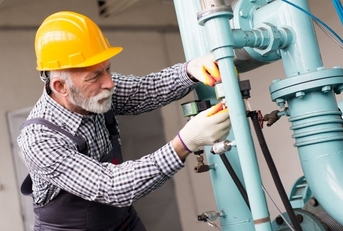 Older Blue Collar Worker