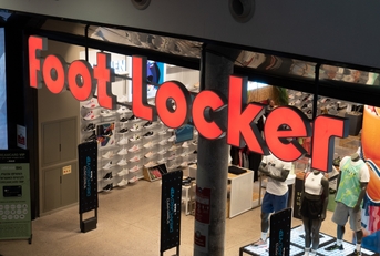Foot Locker Storefront in Shopping Mall