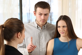 real estate agent and discontent customers 