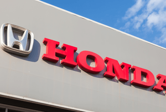 honda dealership sign