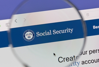 Social Security Administration webpage