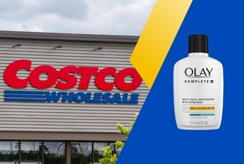 costco store exterior and featured item