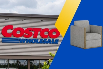 costco storefront with thomasville rockford swivel chair