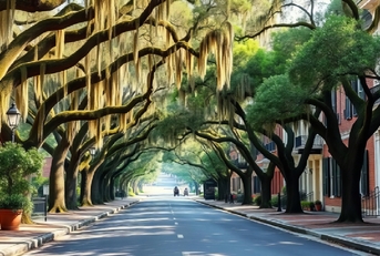 quaint savannah street