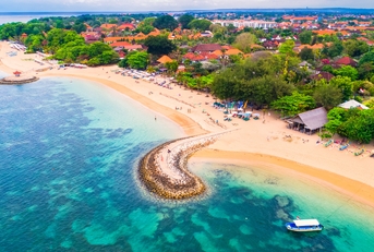 sanur beach bali indonesia