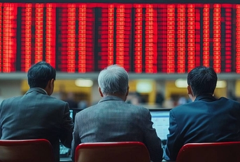 Stock Traders Observing Market Data