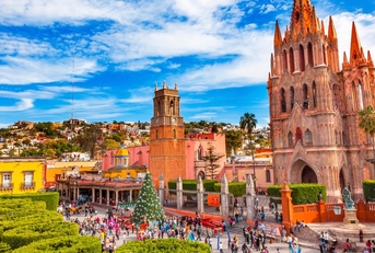San Miguel de Allende in Guanajato, Mexico