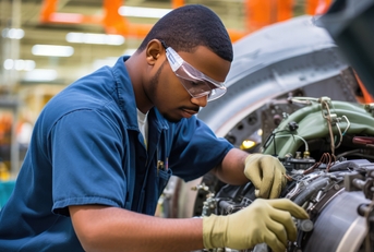 aircraft manufacturing worker 