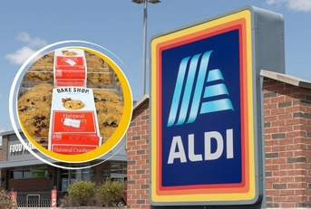 Aldi Template with Bake Shop Oatmeal Cranberry Cookies