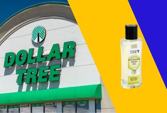 Dollar Tree Template 1 with Vitamin E Oil