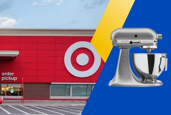 Target storefront with KitchenAid
