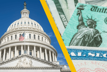 A Social Security graphic