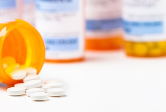 bottles of prescription pills