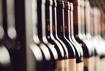Wine bottles