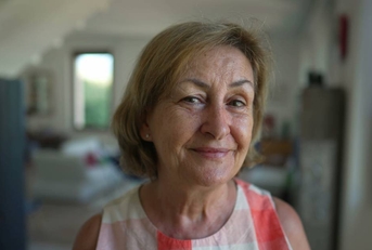 Portrait of a happy senior woman