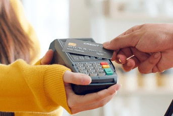 Using credit card for store purchase