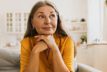 Beautiful woman in her 60s