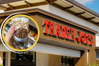 Trader Joe's store with lentil soup