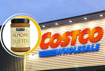 Costco Template with Kirkland Signature Creamy Almond Butter