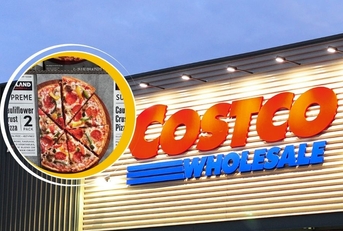 Costco Template with Kirkland Signature Supreme Cauliflower Crust Pizza