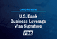 US Bank Business Leverage Visa Signature review