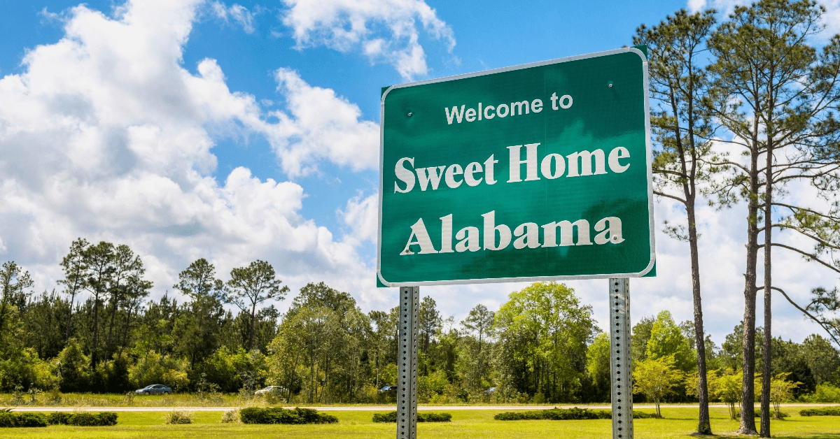 Alabama sign