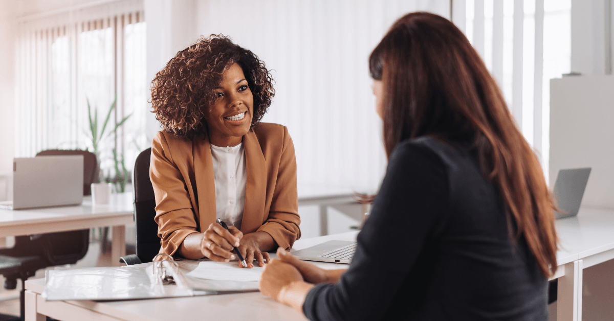 Business women working