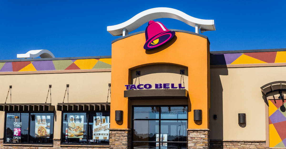 Taco Bell storefront