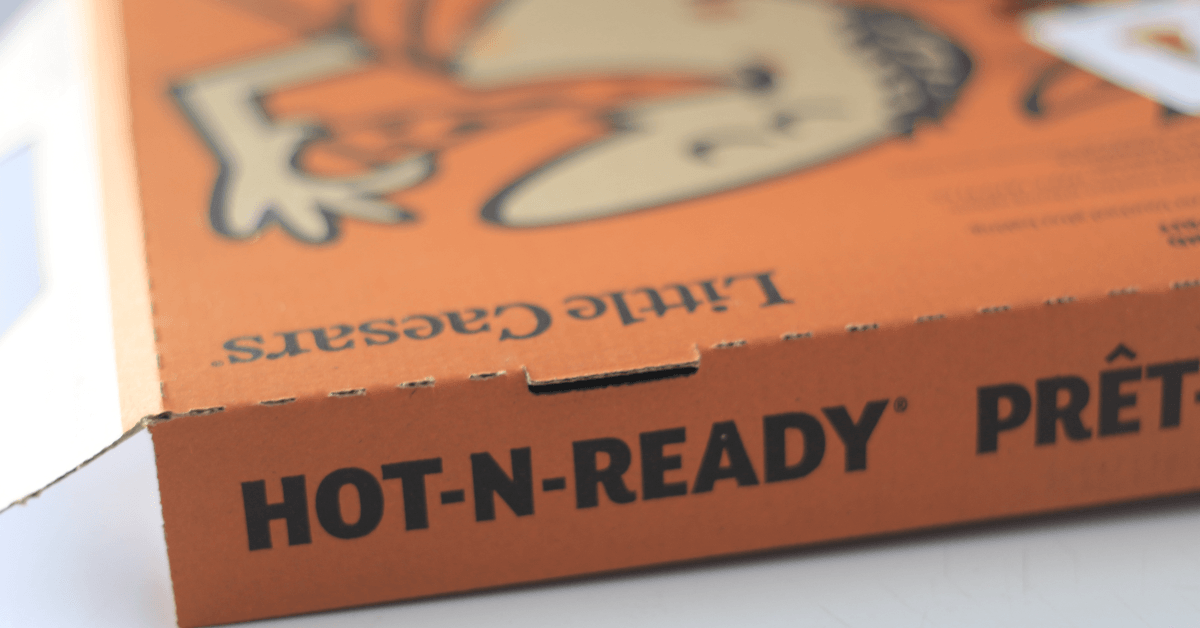 Little Caesars pizza box
