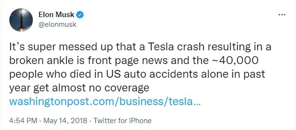 Stoking a fire tweet