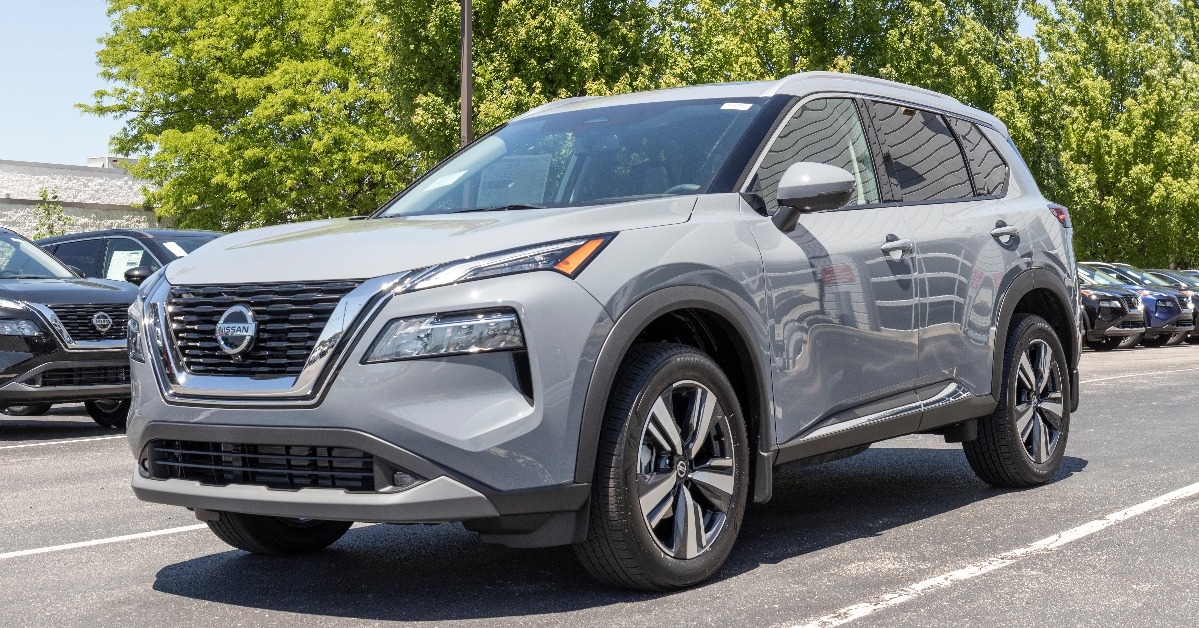 Nissan Rogue display