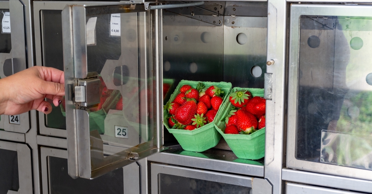 Fruit vending machine
