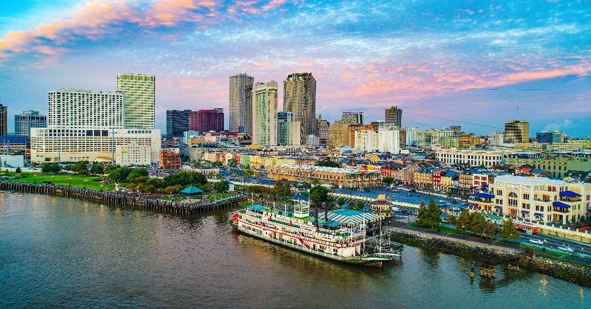 USA Downtown Skyline aerial