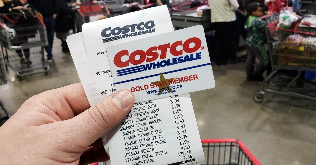 costco receipt