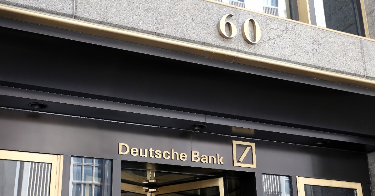  US headquarters of Deutsche Bank on Wall Street