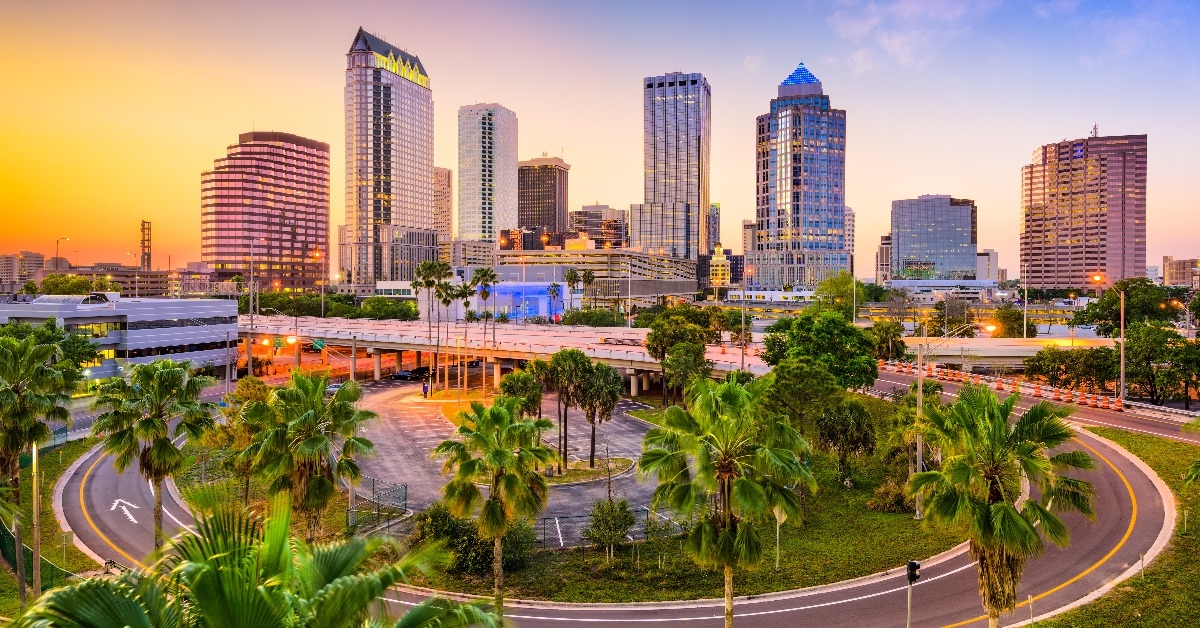 Tampa Florida Skyline
