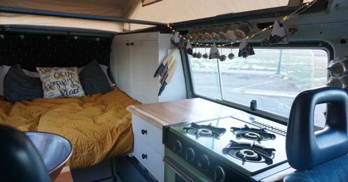 Camper van interior
