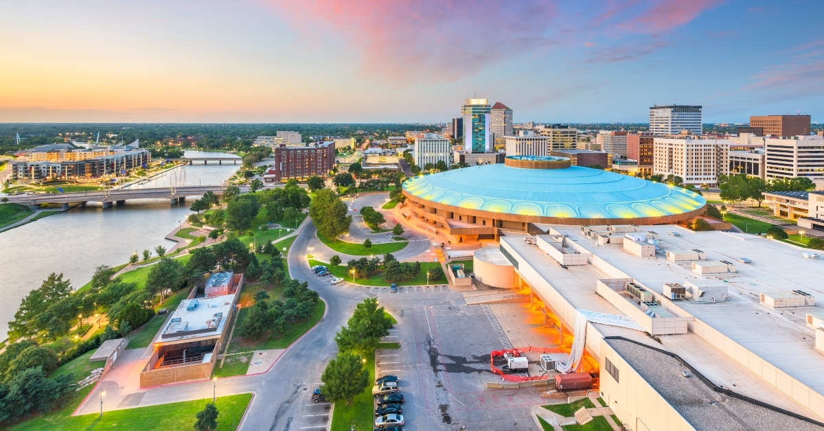wichita kansas skyline