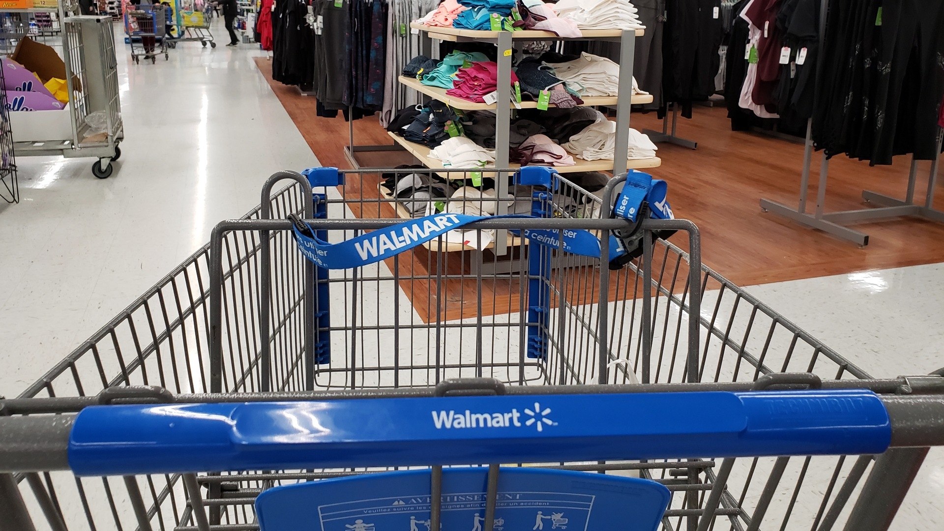 Walmart shopping cart