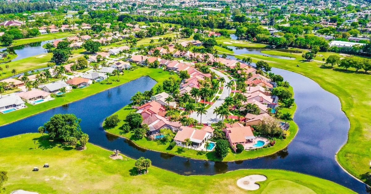 Boca Raton Florida gated community
