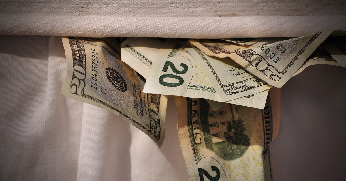 Hiding Money in Mattress