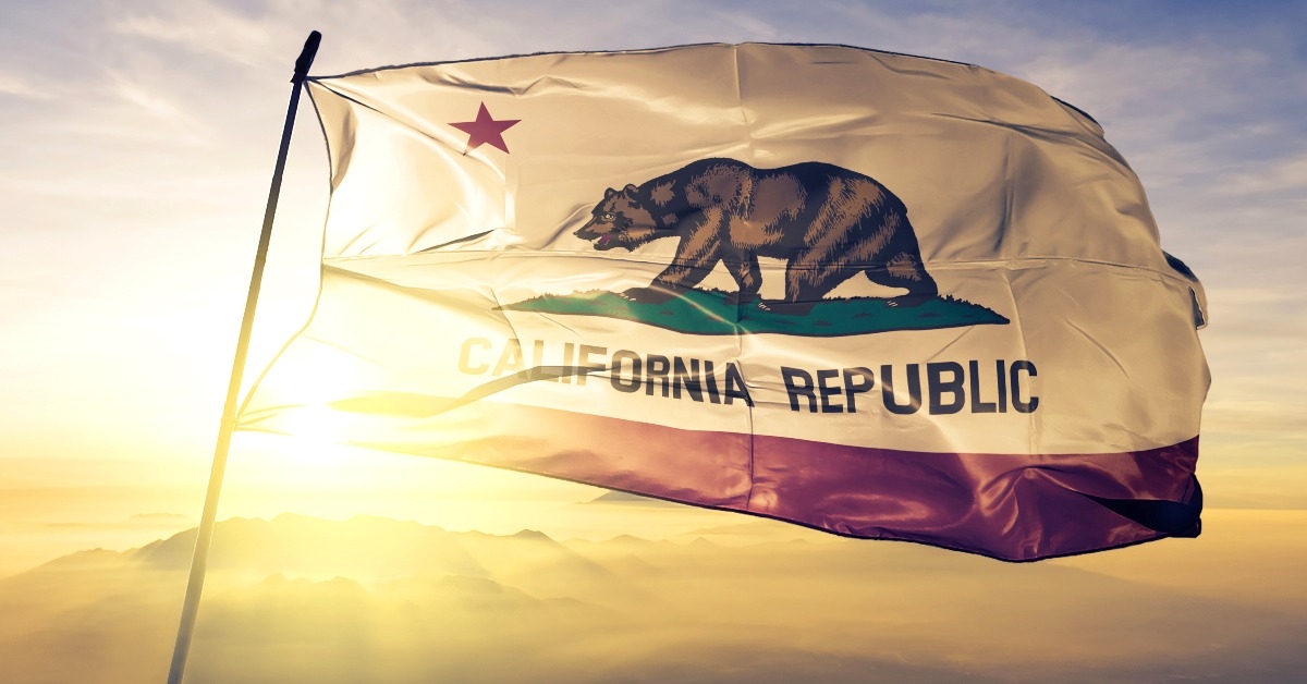 california state flag 