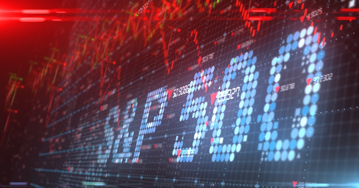 S&P 500 stock market index chart 