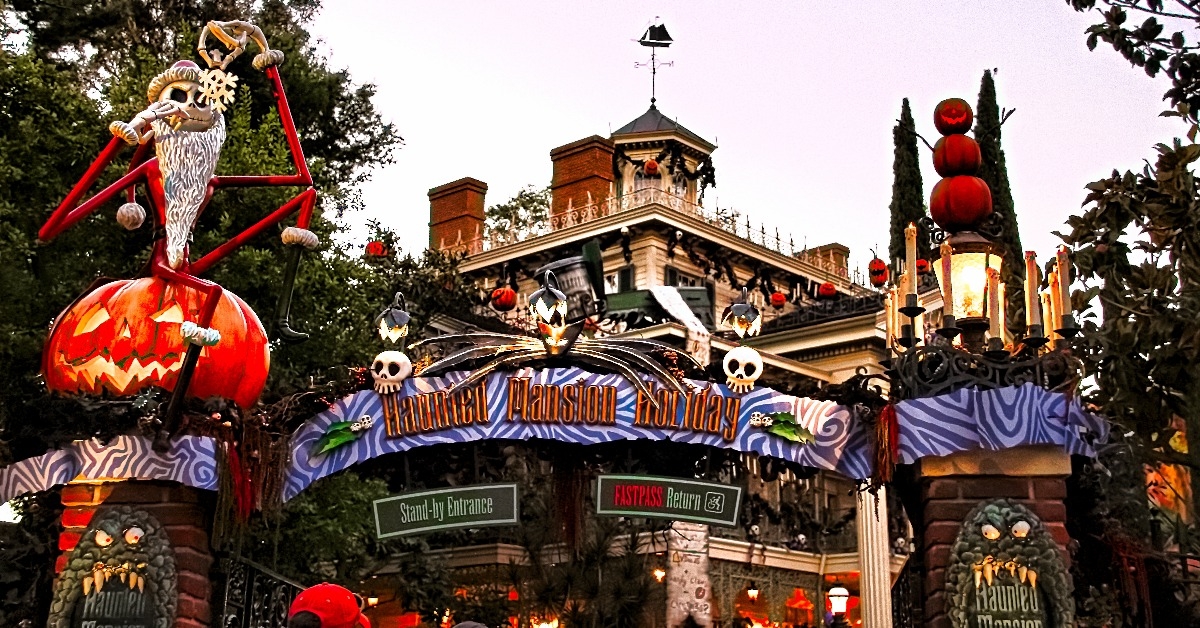 Nightmare before Christmas at Disneyland