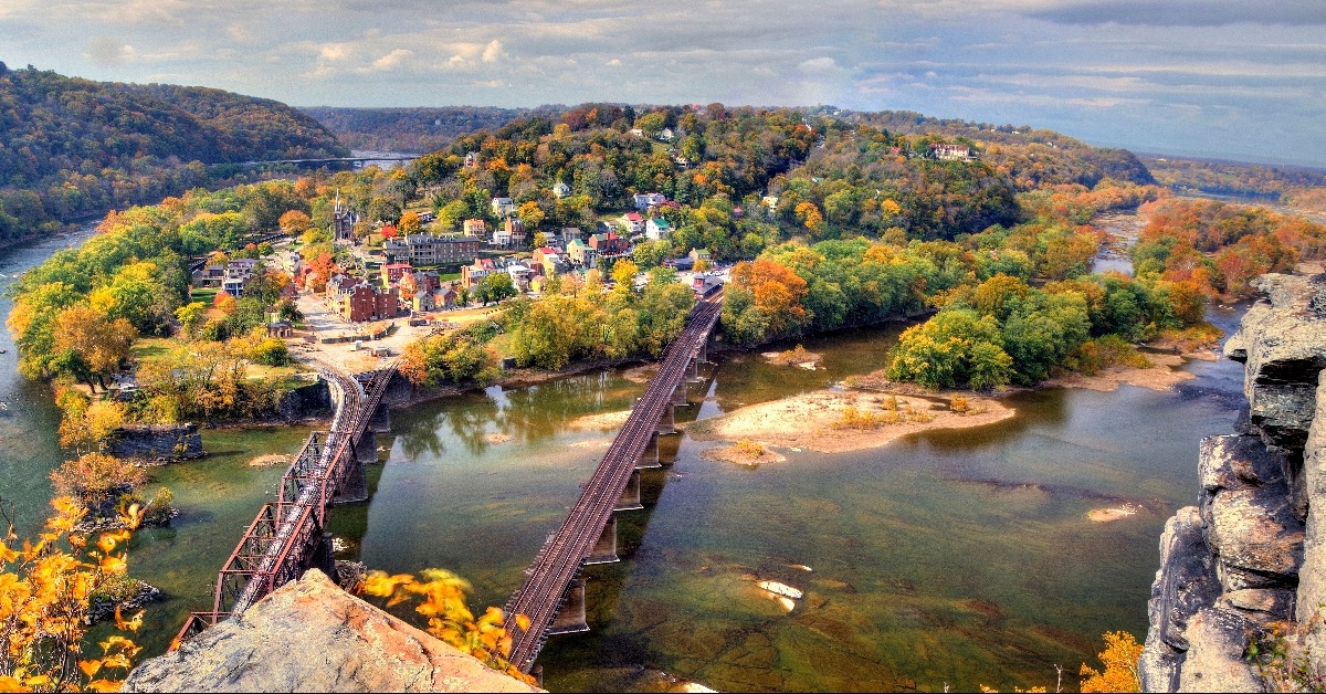 Harpers Ferry in West Virginia 