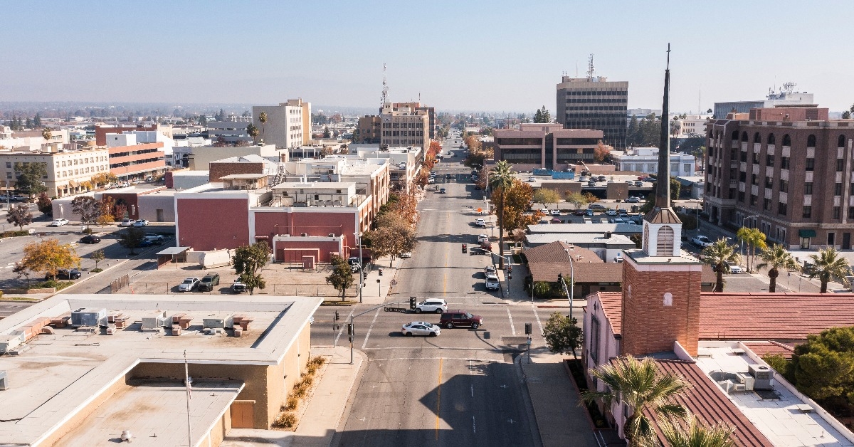  downtown Bakersfield California USA
