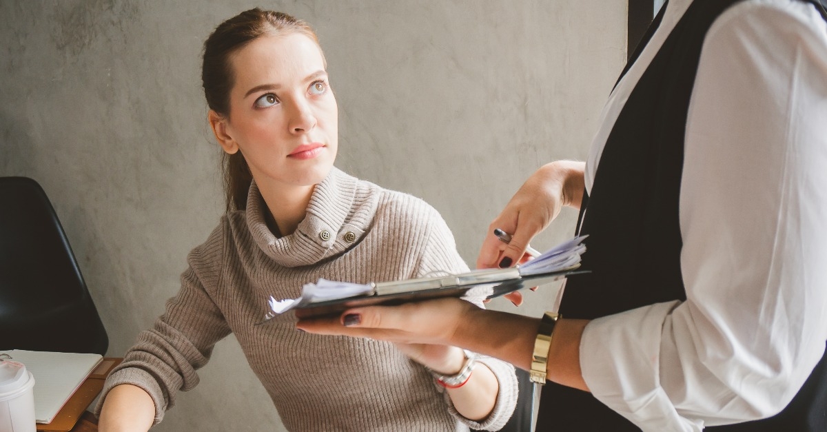 employee was complained by boss