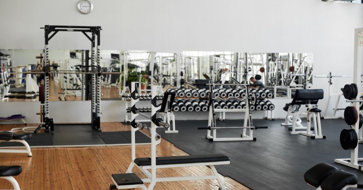 fitness gym working out equipment