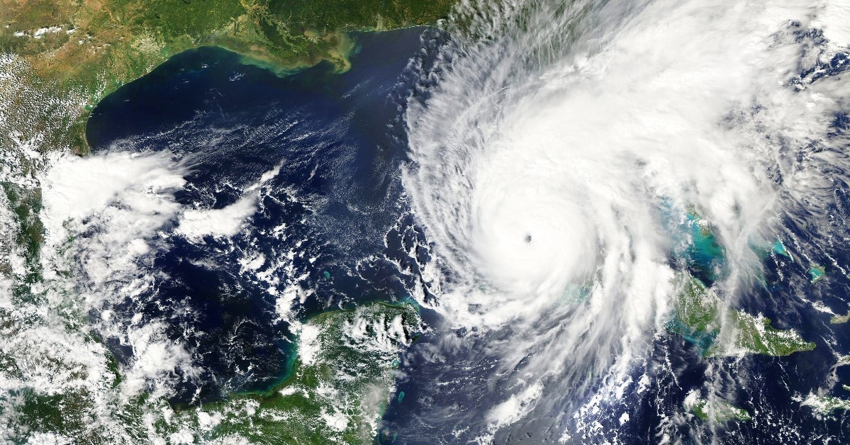 Hurricane Ian heading towards the coast of Florida 
